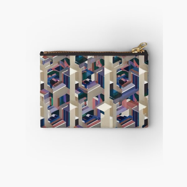 Item preview,  Abstract colorful stripes tunneled pattern designed and sold by EasyPrints337.