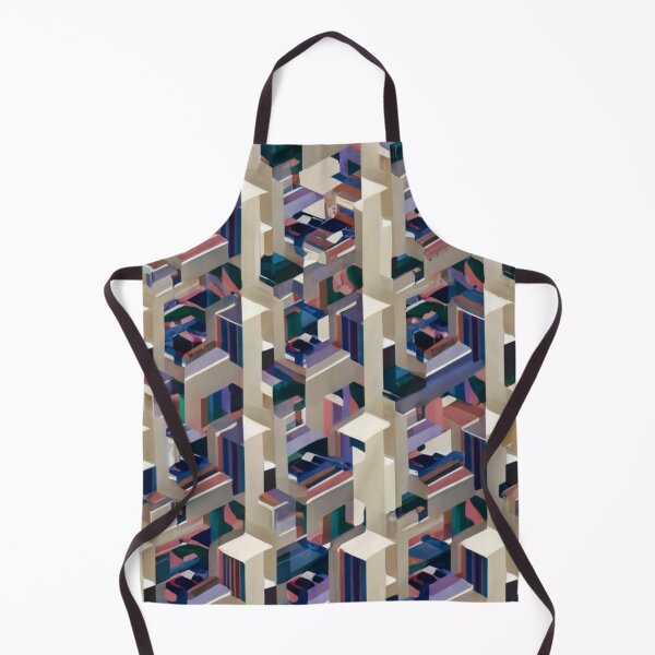 Item preview, Abstract colorful stripes tunneled pattern designed and sold by EasyPrints337.