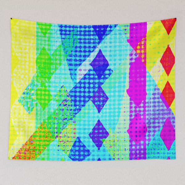 Item preview, Vibrant Dynamic Color Flow Art designed and sold by Health And Fitness Posts e-Store.
