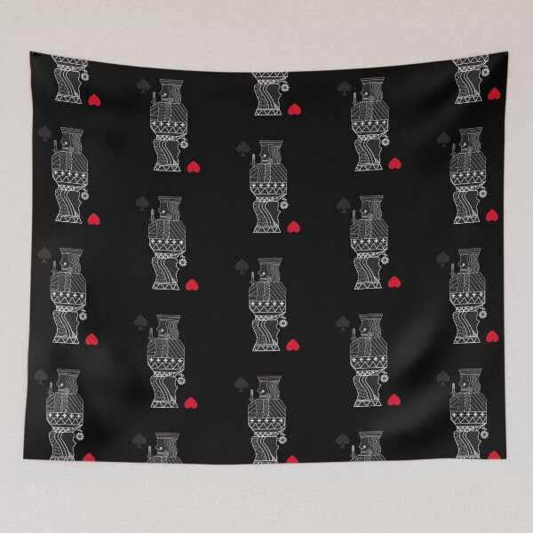 Item preview, Poker king and poker queen. Clubs (♣) Diamonds (♦) Hearts (♥) Spades (♠) designed and sold by VieBelieve.