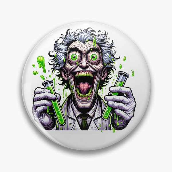 Item preview, Mad Scientist with Bubbling Concoction designed and sold by psychcyberpunk.