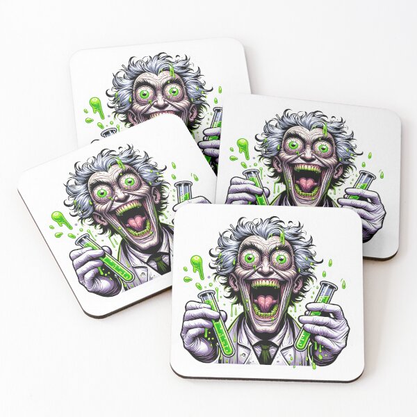 Item preview, Mad Scientist with Bubbling Concoction designed and sold by psychcyberpunk.