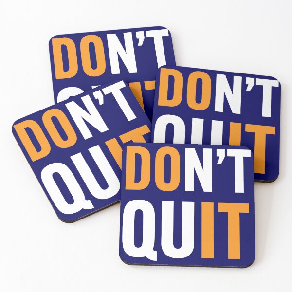 Item preview, Don't Quit (DO IT) meaningful designed and sold by Gravy-tee07.