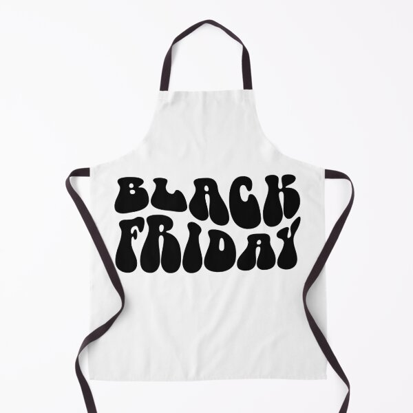 Item preview, Black Friday Text Monochrome White designed and sold by Meepuruproject.