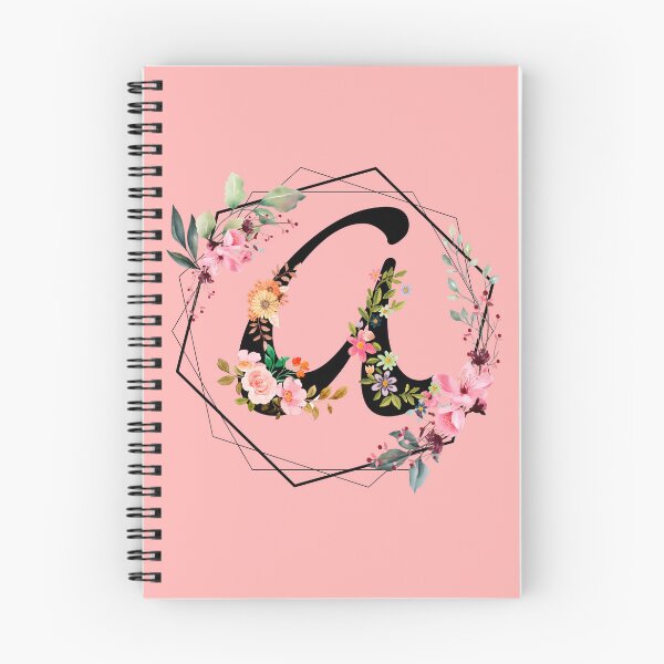 Item preview, A monogram flowers, botanical designed and sold by OmikronStore.