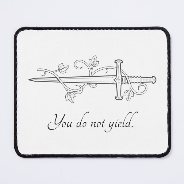 Item preview, You do not yield designed and sold by BookishArtt.