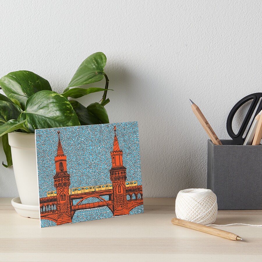 Item preview, Art Board Print designed and sold by kpdesign.