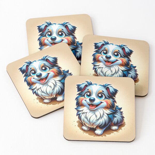 Item preview, Expressive Australian Shepherd  designed and sold by CharmStudio.
