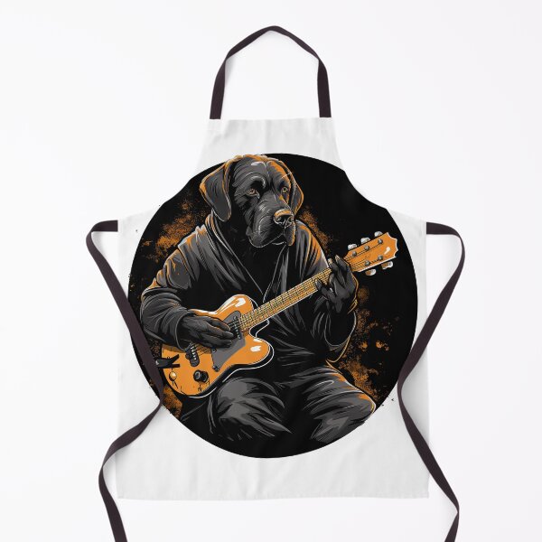Item preview, "Pawesome Performance: The Pug Guitarist Unleashed" designed and sold by Jaklon raoufes.