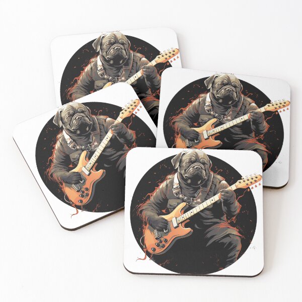 Item preview, Paws: Pug Power on the Electric Strings" designed and sold by Jaklon  raoufes.