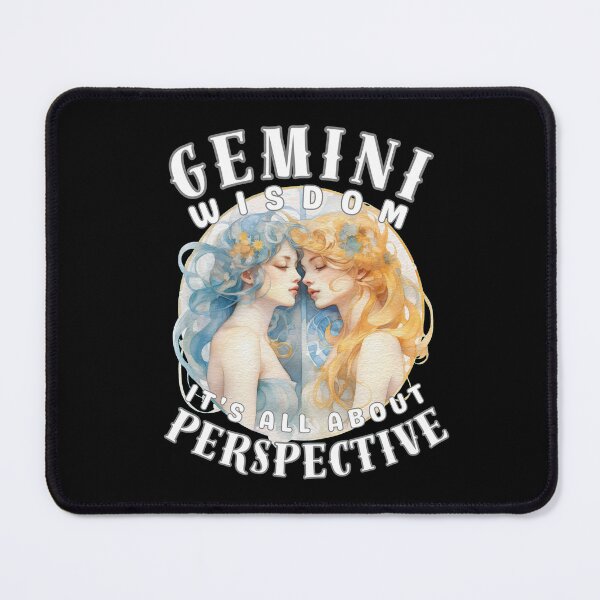 Item preview, Gemini Wisdom: It's All About Perspective designed and sold by ZodiacWonders.