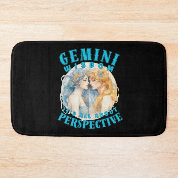 Item preview, Gemini Wisdom: It's All About Perspective. gemini birthday designed and sold by ZodiacWonders.