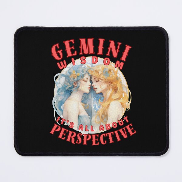 Item preview, Gemini Wisdom: It's All About Perspective. gemini astrology designed and sold by ZodiacWonders.