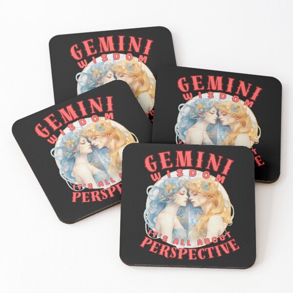 Item preview, Gemini Wisdom: It's All About Perspective. gemini astrology designed and sold by ZodiacWonders.