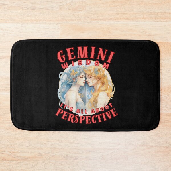 Item preview, Gemini Wisdom: It's All About Perspective. gemini astrology designed and sold by ZodiacWonders.