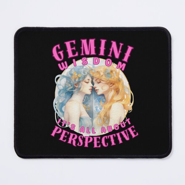 Item preview, Gemini Wisdom: It's All About Perspective. gemini astrological sign designed and sold by ZodiacWonders.