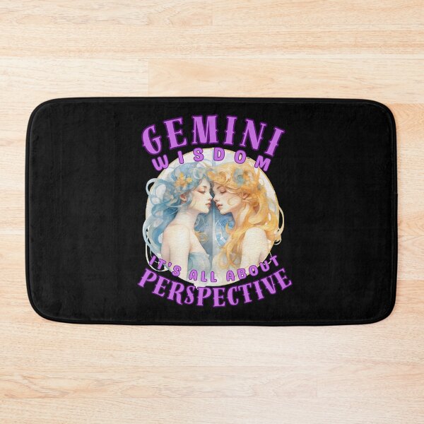 Item preview, Gemini Wisdom: It's All About Perspective. gemini constellation designed and sold by ZodiacWonders.