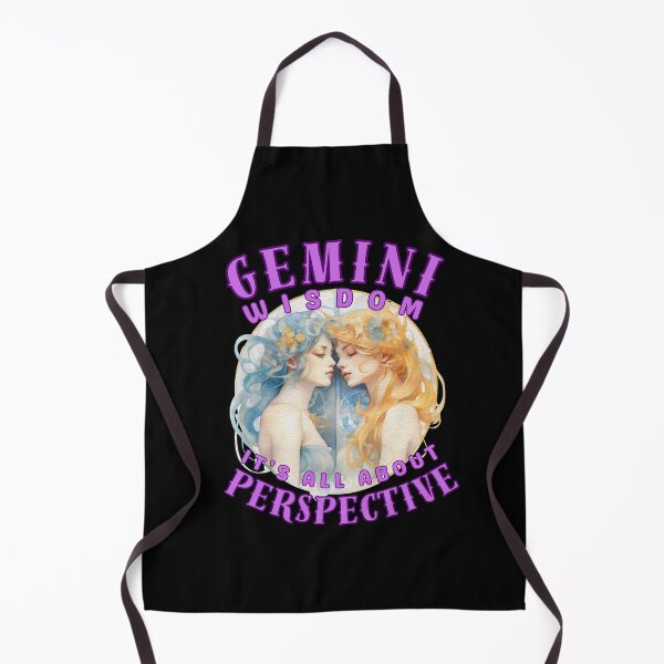 Item preview, Gemini Wisdom: It's All About Perspective. gemini constellation designed and sold by ZodiacWonders.