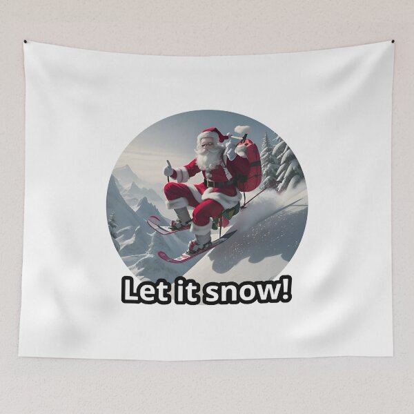 Item preview, Skiing Santa designed and sold by Tucker Buddies.