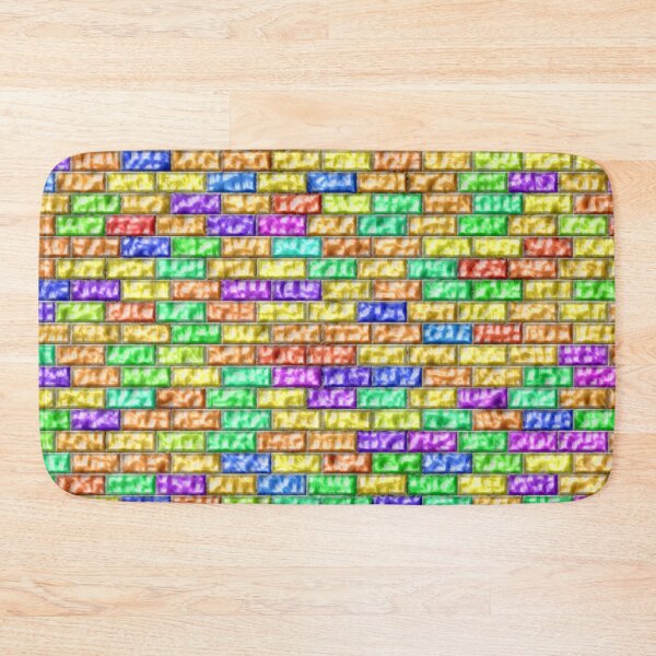 Item preview, 3D Rainbow Brick Texture designed and sold by TheRulerofEarth.