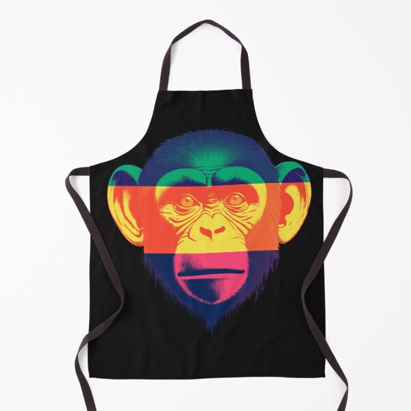 Item preview, The monkey's face is divided into 3 colors. designed and sold by attakorn.