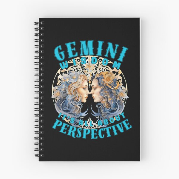 Item preview, Gemini Wisdom: It's All About Perspective. gemini may designed and sold by ZodiacWonders.