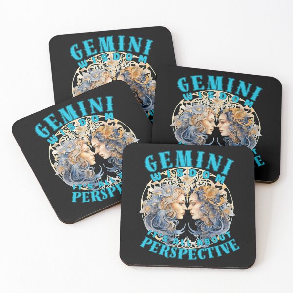 Item preview, Gemini Wisdom: It's All About Perspective. gemini may designed and sold by ZodiacWonders.