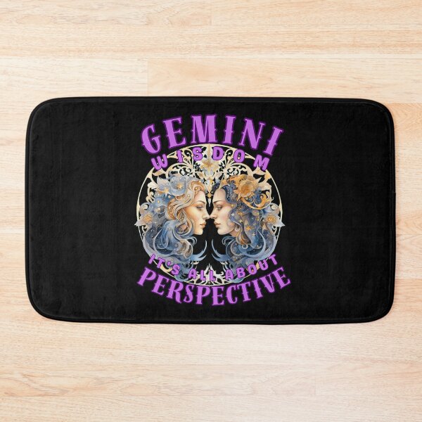 Item preview, Gemini Wisdom: It's All About Perspective. gemini season designed and sold by ZodiacWonders.