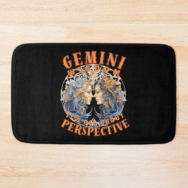 Item preview, Gemini Wisdom: It's All About Perspective. gemini horoscope designed and sold by ZodiacWonders.