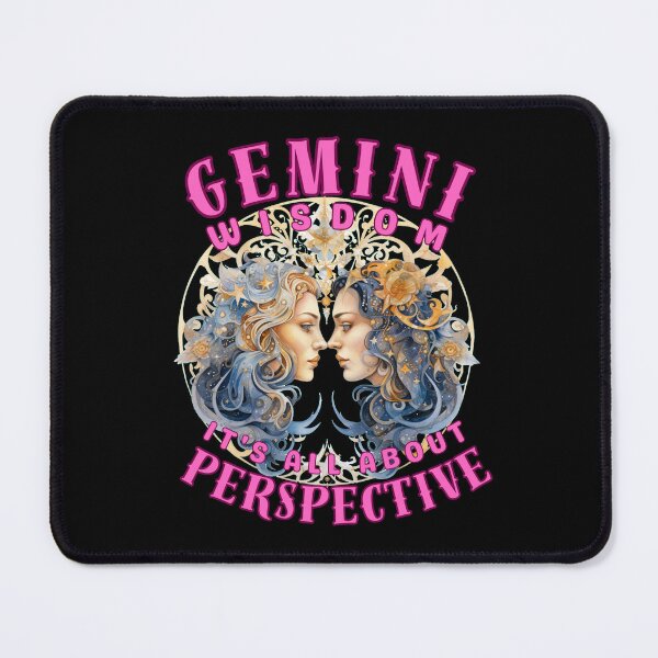 Item preview, Gemini Wisdom: It's All About Perspective. gemini lovers designed and sold by ZodiacWonders.