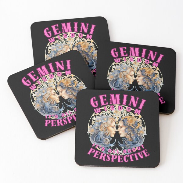 Item preview, Gemini Wisdom: It's All About Perspective. gemini lovers designed and sold by ZodiacWonders.