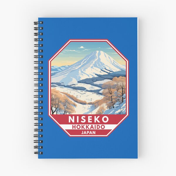 Item preview, Niseko Hokkaido Japan Winter Travel Art Emblem designed and sold by KrisSidDesigns.