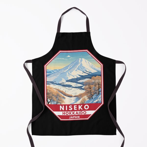 Item preview, Niseko Hokkaido Japan Winter Travel Art Emblem designed and sold by KrisSidDesigns.