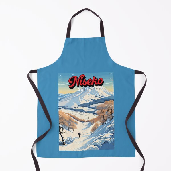 Item preview, Niseko Hokkaido Japan Winter Travel Art Vintage designed and sold by KrisSidDesigns.