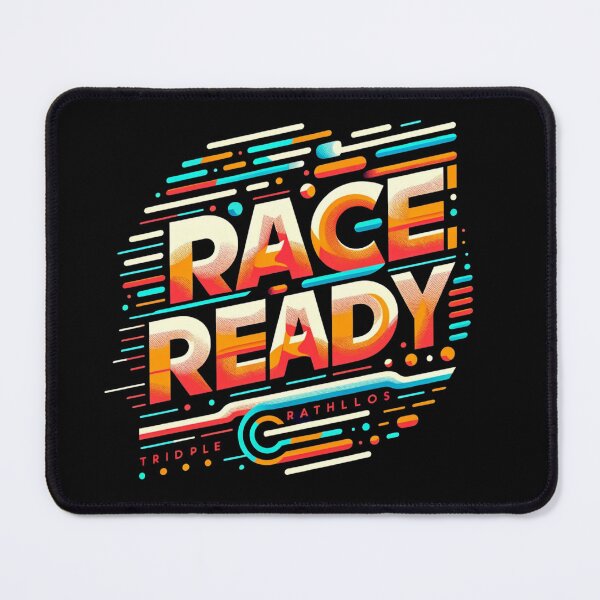 Item preview, Race Ready - Triathlete's Dynamic Motivation Design designed and sold by Triathlongram.