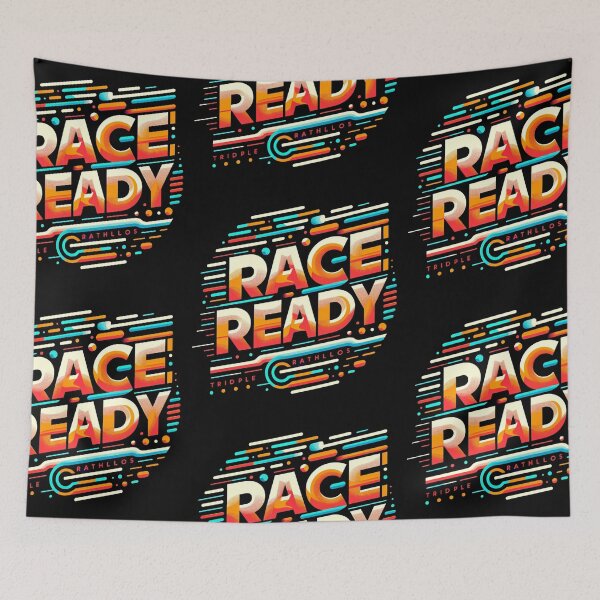 Item preview, Race Ready - Triathlete's Dynamic Motivation Design designed and sold by Triathlongram.