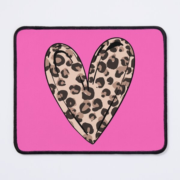 Item preview, Aesthetic Leopard Print Heart designed and sold by LionessLove.