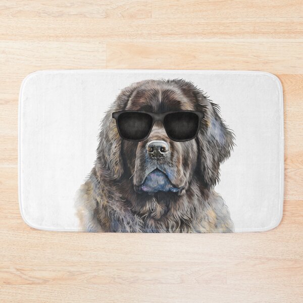 Item preview, Newfoundland Dog Wearing Sunglasses designed and sold by TheAnimalZ00.