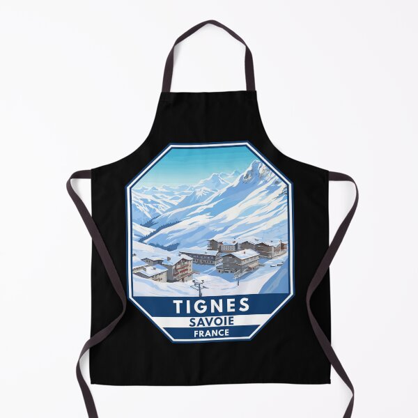 Item preview, Tignes France Winter Travel Art Emblem designed and sold by KrisSidDesigns.