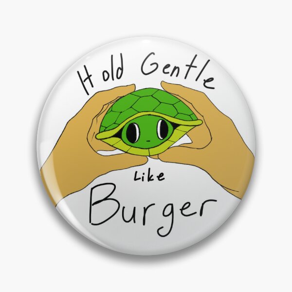 Item preview, hold gentle like burger turtle designed and sold by Blue Evans.