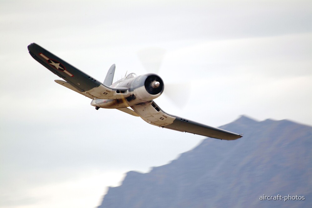 "Chance Vought F4U CORSAIR " by aircraft-photos | Redbubble