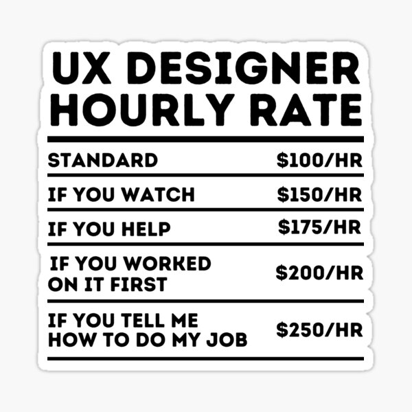 Item preview, UX Designer Hourly Rate - UX Designer designed and sold by Kdramasaddict.