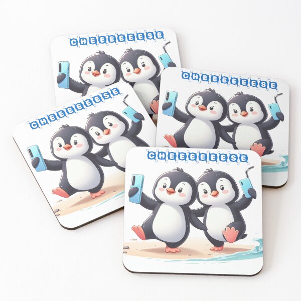 Item preview, Penguin Paradise Selfie designed and sold by LoveDesignMania.
