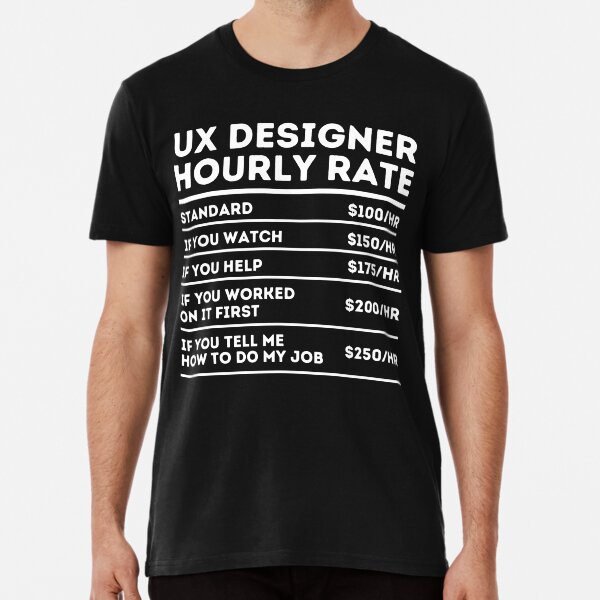 Item preview, UX Designer Hourly Rate - UX Designer designed and sold by Kdramasaddict.