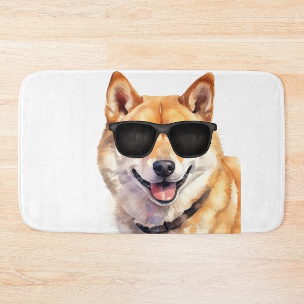 Item preview, Shiba Inu Dog Wearing Sunglasses designed and sold by TheAnimalZ00.