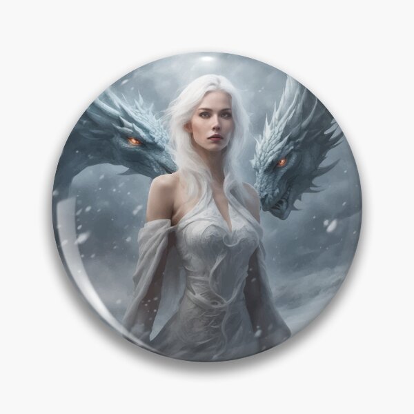 Item preview, White Dragon and Witch designed and sold by themorrigan1.