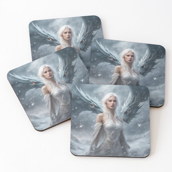 Item preview, White Dragon and Witch designed and sold by themorrigan1.