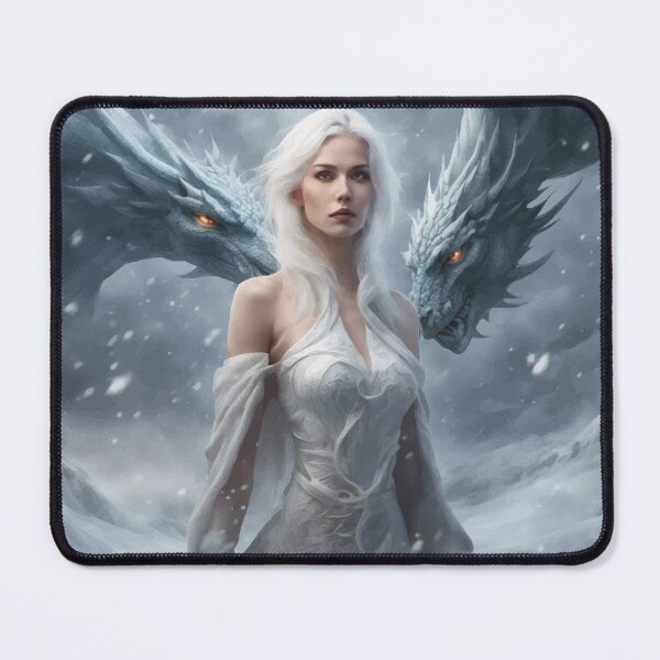 Item preview, White Dragon and Witch designed and sold by themorrigan1.