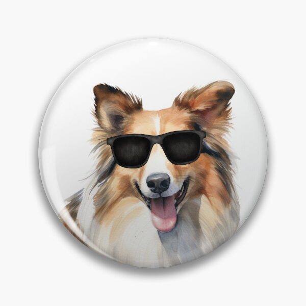 Item preview, Shetland Sheepdog Wearing Sunglasses designed and sold by TheAnimalZ00.