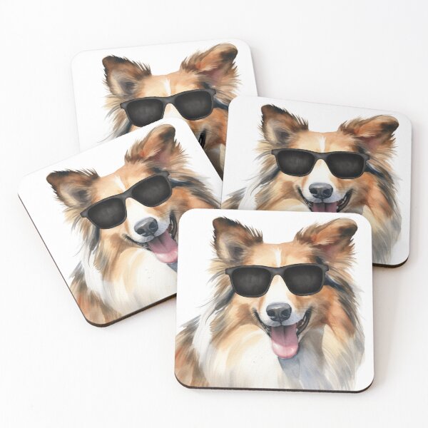 Item preview, Shetland Sheepdog Wearing Sunglasses designed and sold by TheAnimalZ00.
